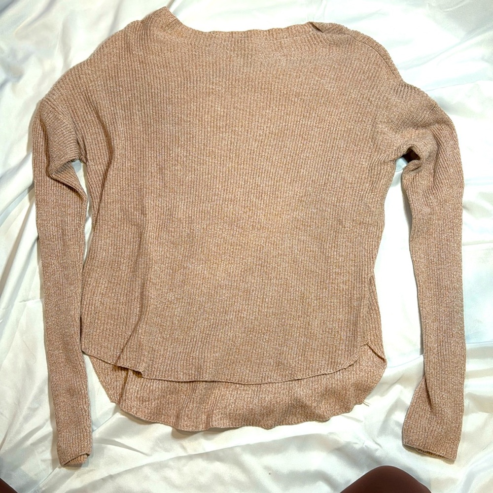 Express boat neck sweater